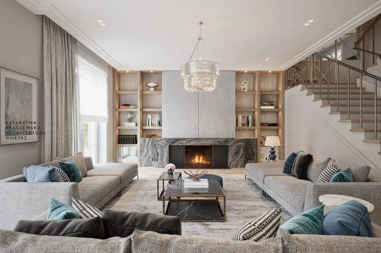 Projekt domu Katarzyna Kraszewska Katarzyna Kraszewska "Architektura Wnętrz"