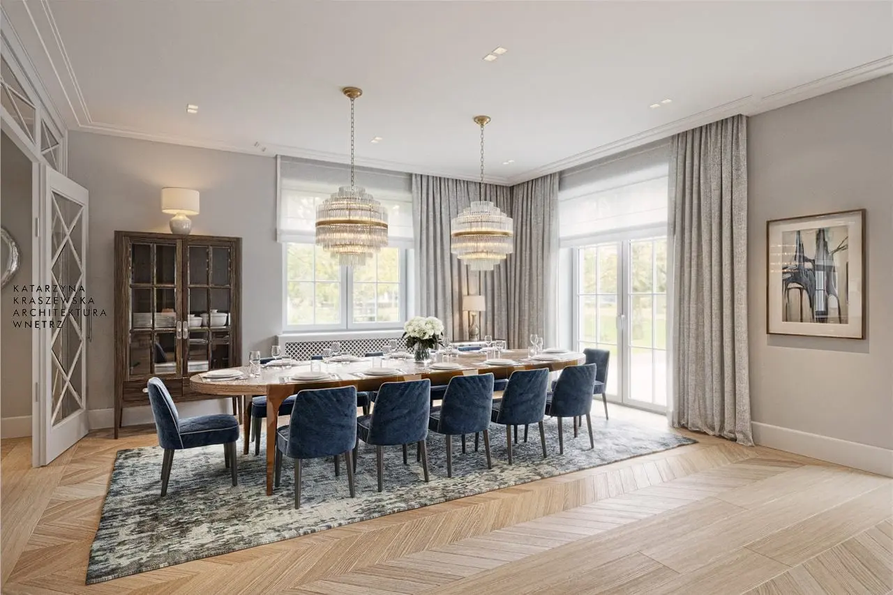 Projekt domu  Katarzyna Kraszewska "Architektura Wnętrz"