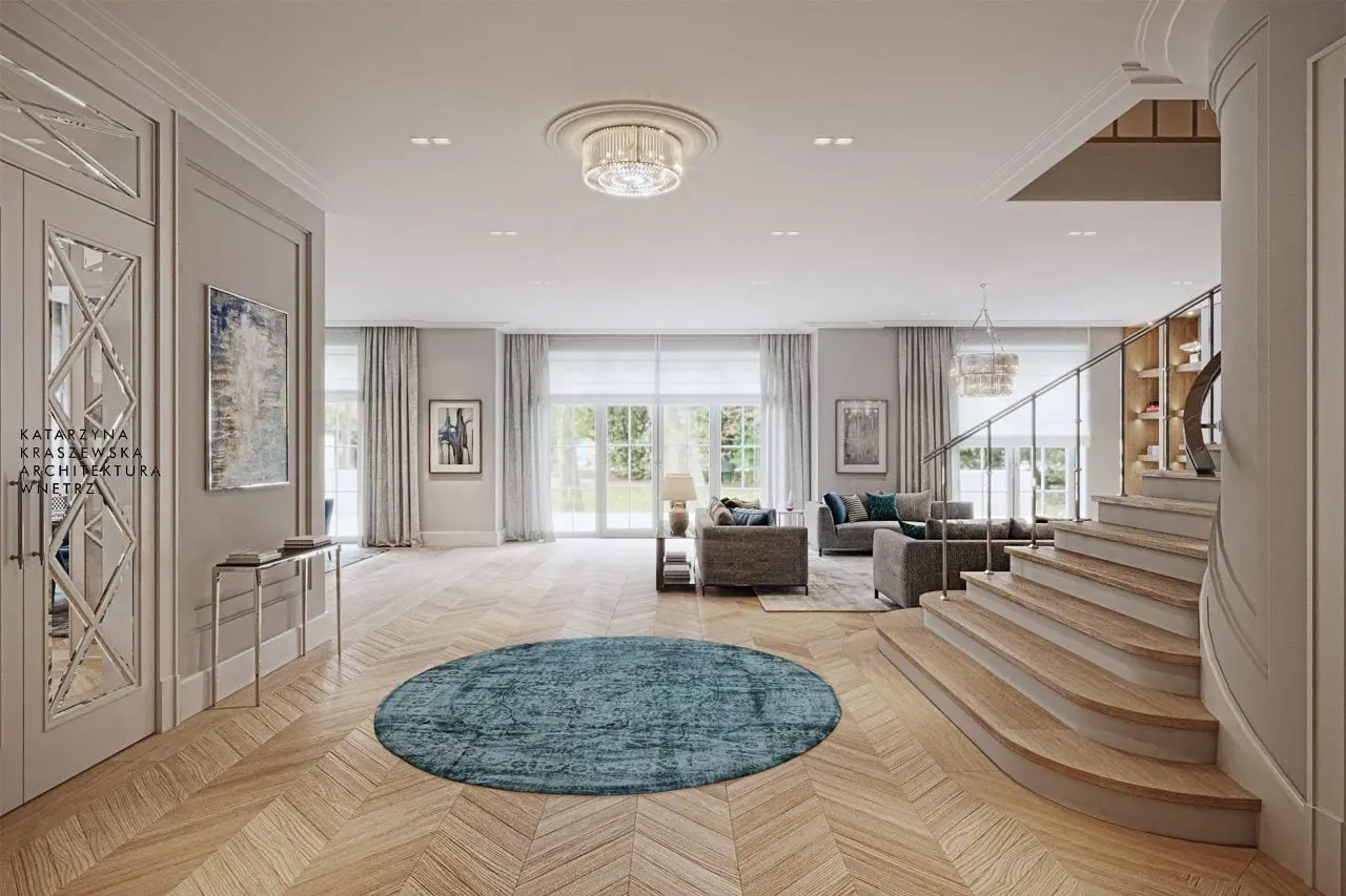 Projekt domu  Katarzyna Kraszewska "Architektura Wnętrz"