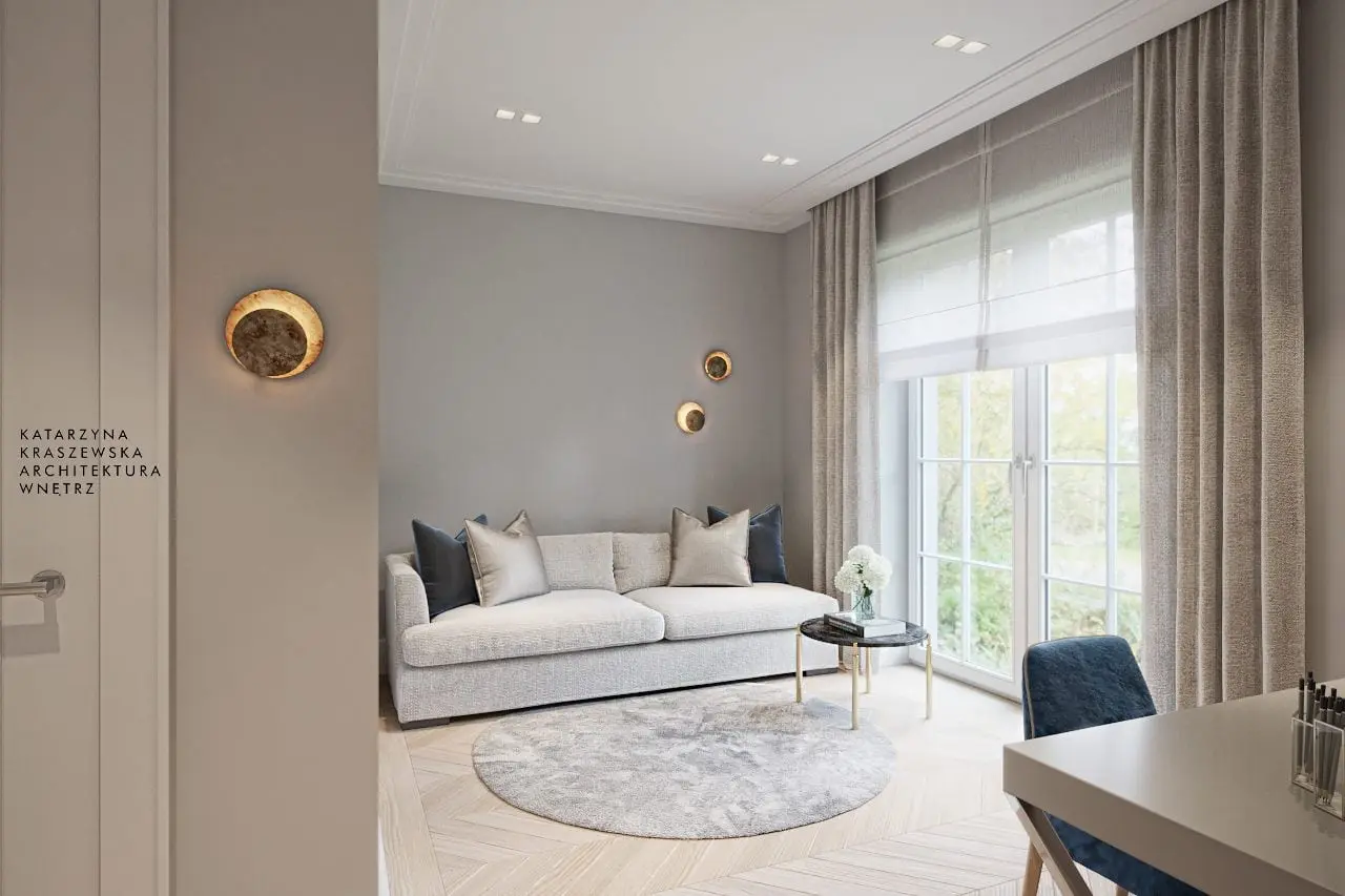 Projekt domu  Katarzyna Kraszewska "Architektura Wnętrz"