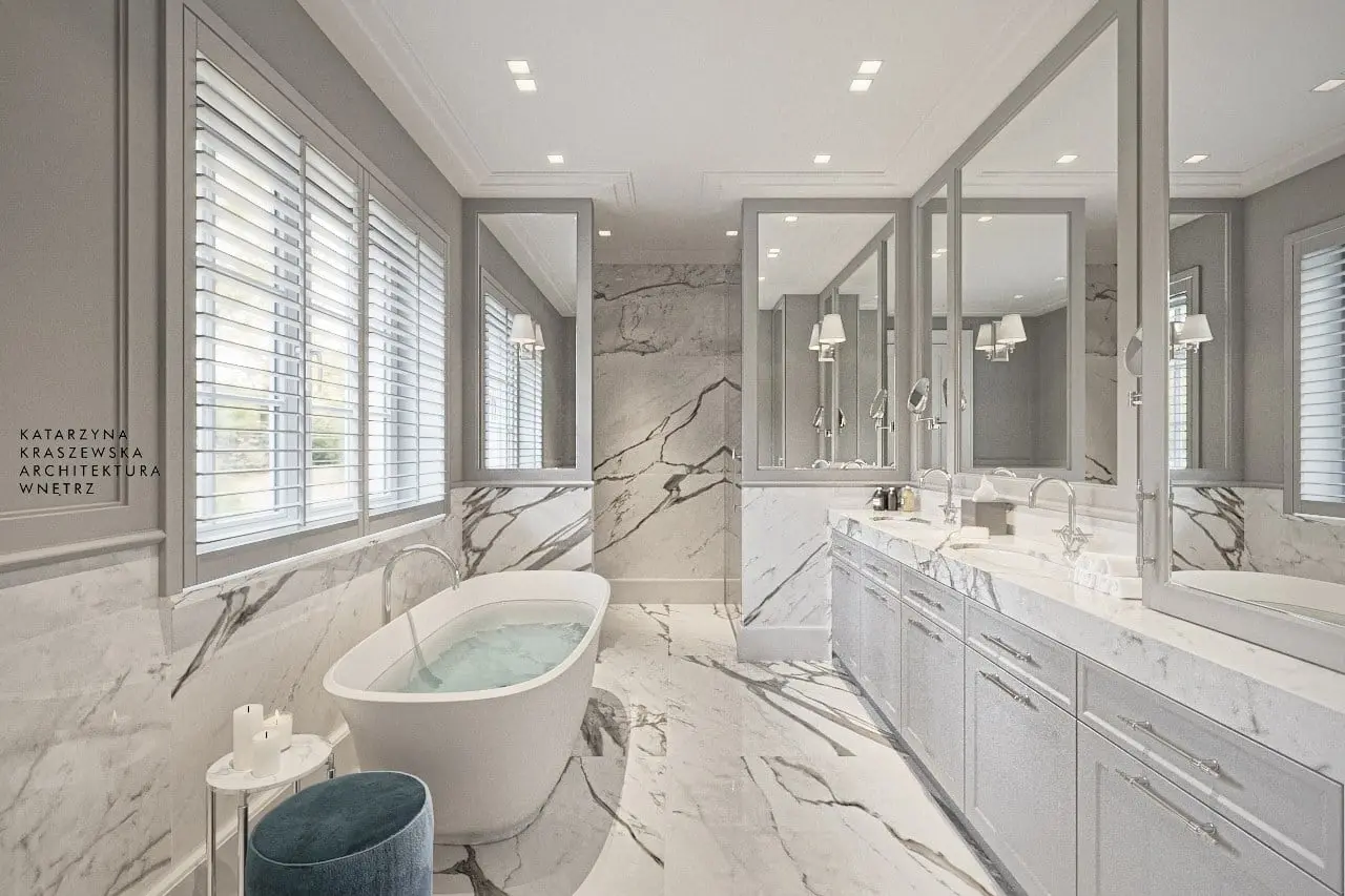 Projekt domu  Katarzyna Kraszewska "Architektura Wnętrz"