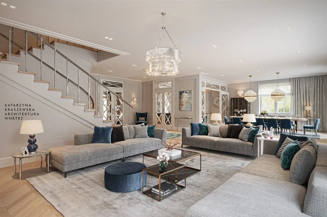 Projekt domu  Katarzyna Kraszewska "Architektura Wnętrz"