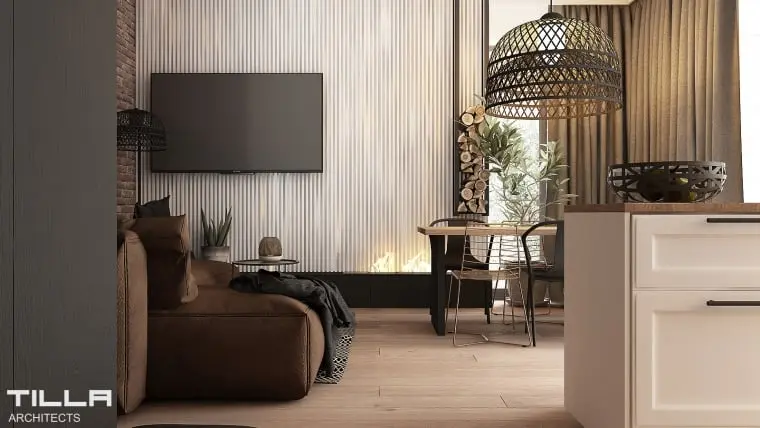 Tilla Architects Apartament Warszawa