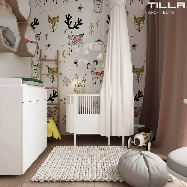 Tilla Architects Apartament Warszawa