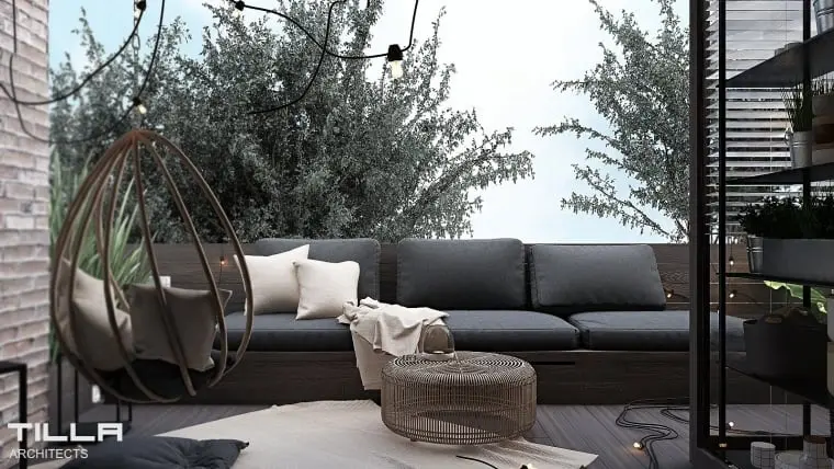 Tilla Architects Apartament Warszawa