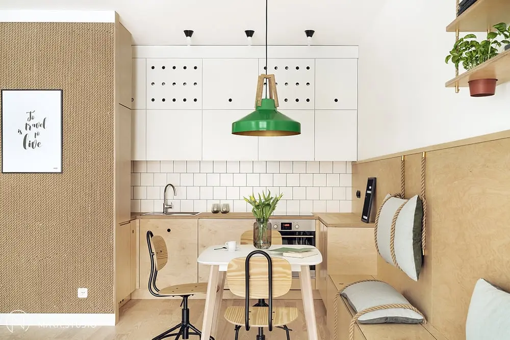 Kuchnia niskobudżetowa | proj. maka.studio, zdj.: Tom Kurek