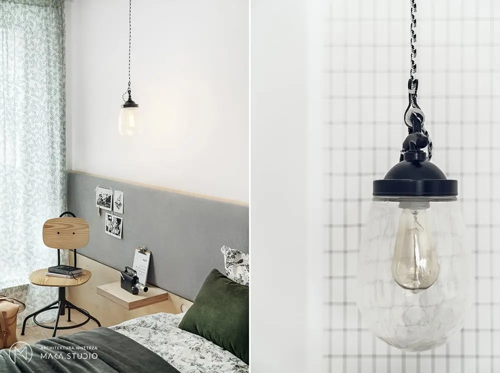 Sypialnia | proj. maka.studio, zdj.: Tom Kurek