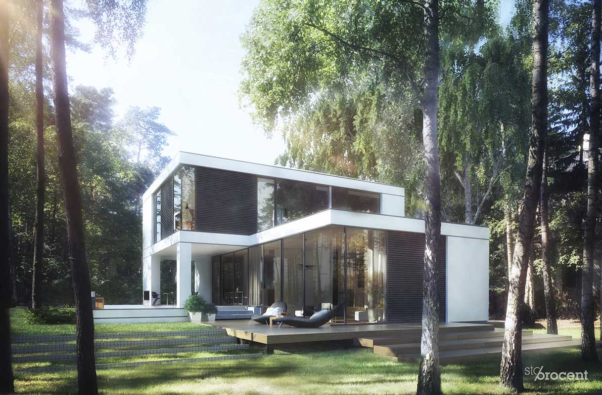 Stoprocent Architekci | Przebudowa Domu z lat 60-tych