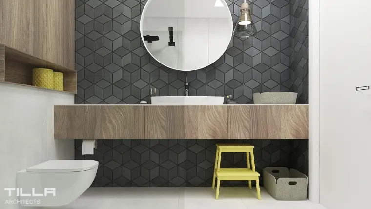 Łazienka – Płytki Mutina kolekcja Tex