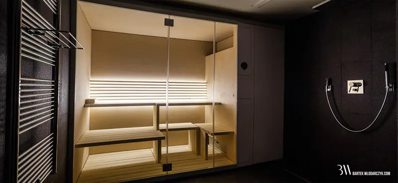 Piwnica domu | Sauna