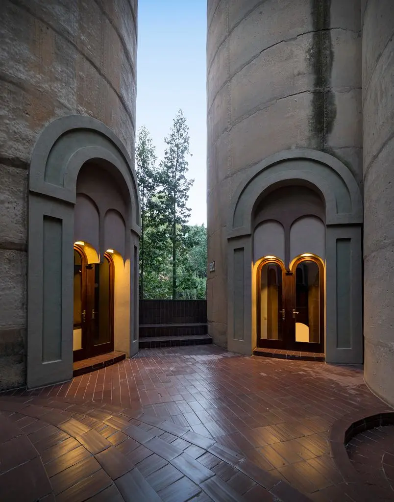 Cementownia przerobiona na luksusowe mieszkanie