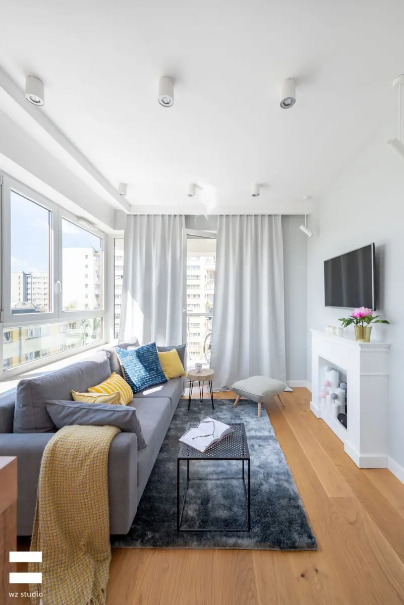 Mały salon | proj. WZ Studio (fot. Artur Jarosz/Trzykropy)