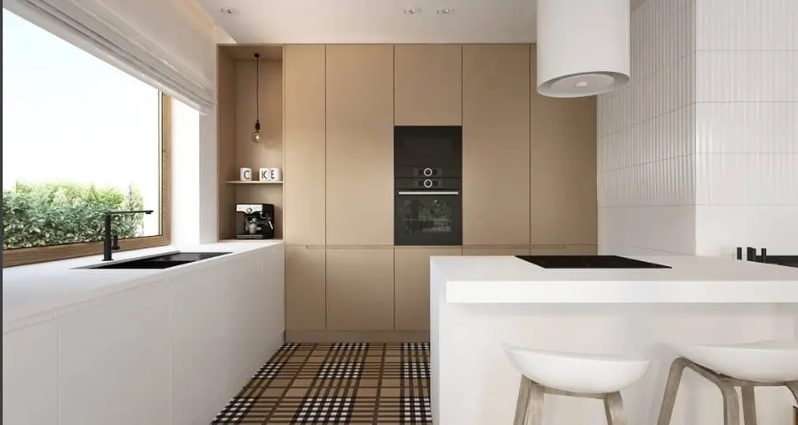 Kuchnia projekt pracowni Elementy | Płytki Ornamenta 