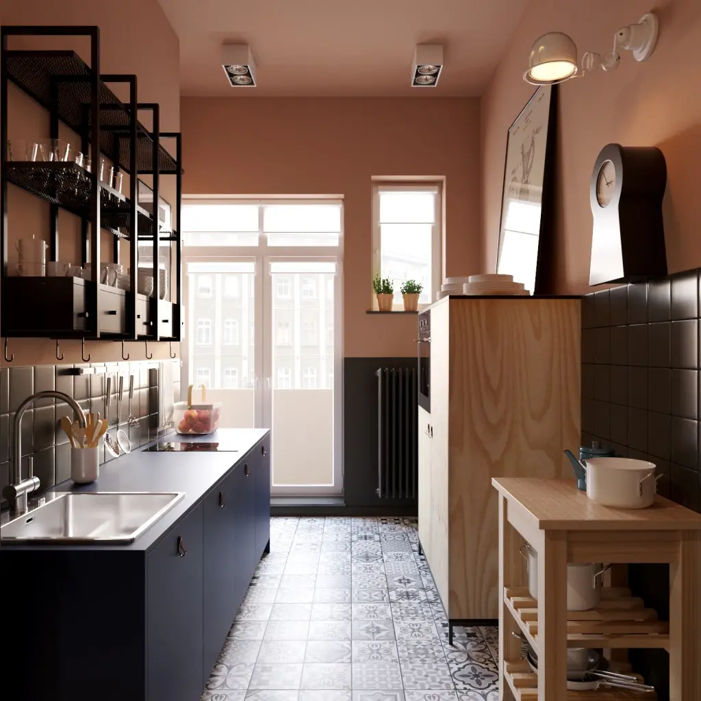 Living Coral w projecie Yon Yonson Studio