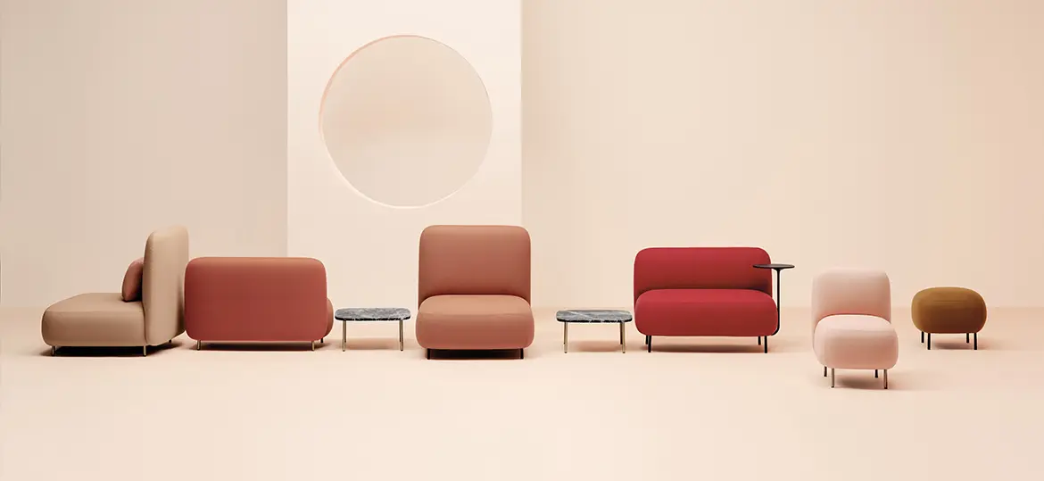 Kolekcja mebli Buddy włoskiej marki Pedrali jest dostępna w naszych showroomach