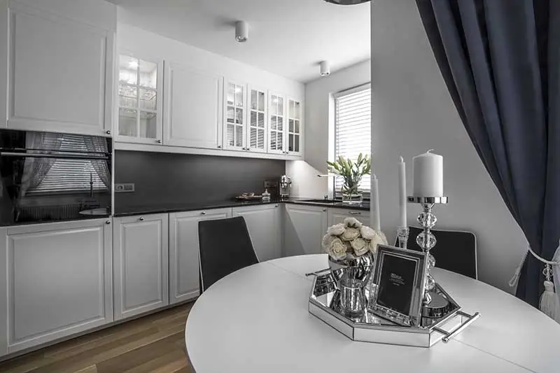 Styl nowojorski – mieszkanie projektantki | Proj. M-Projekty