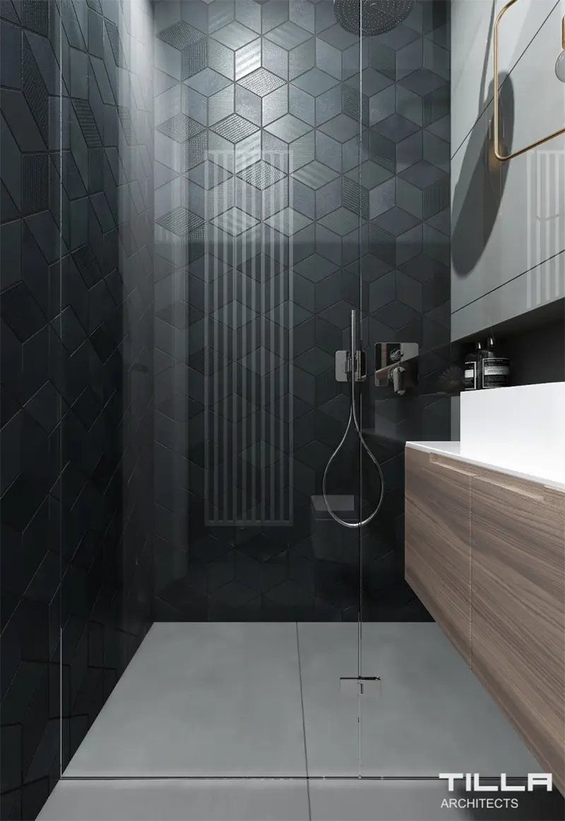 Tilla Architects Apartament 80m2 w Warszawie 