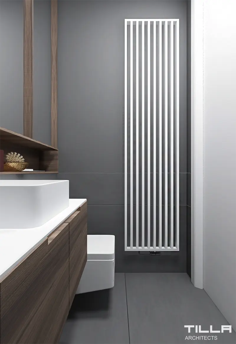 Tilla Architects Apartament 80m2 w Warszawie 