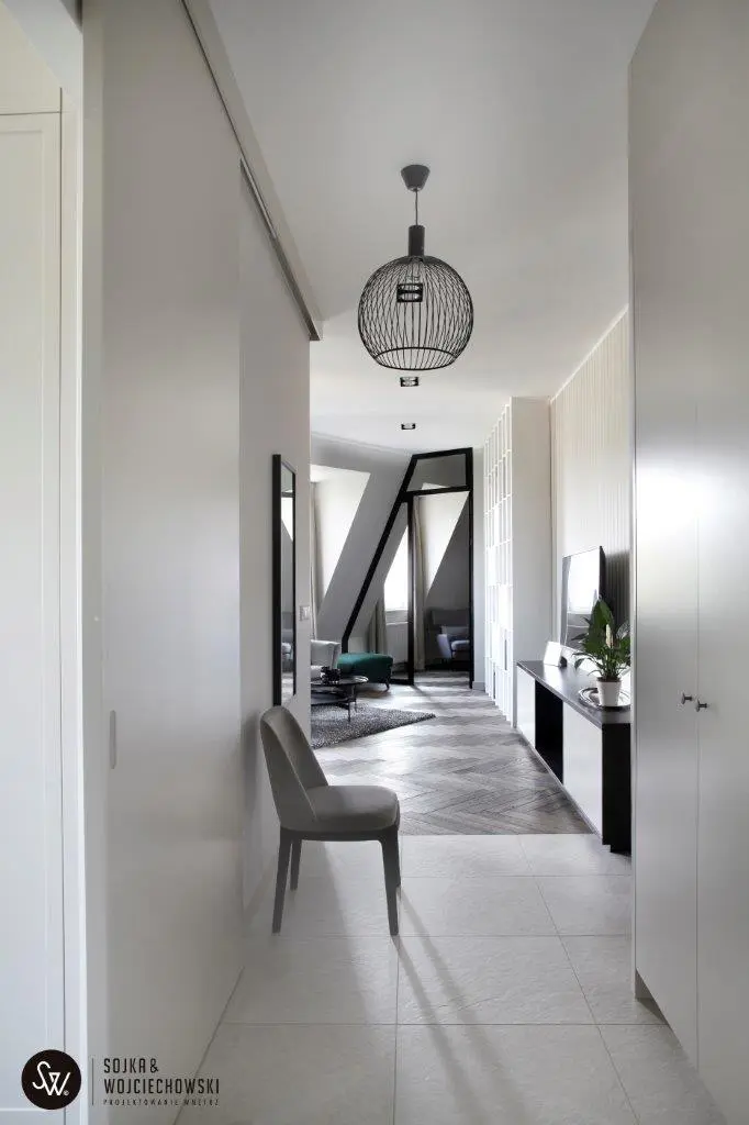 Mieszkanie na poddaszu | Projekt Sojka & Wojciechowski