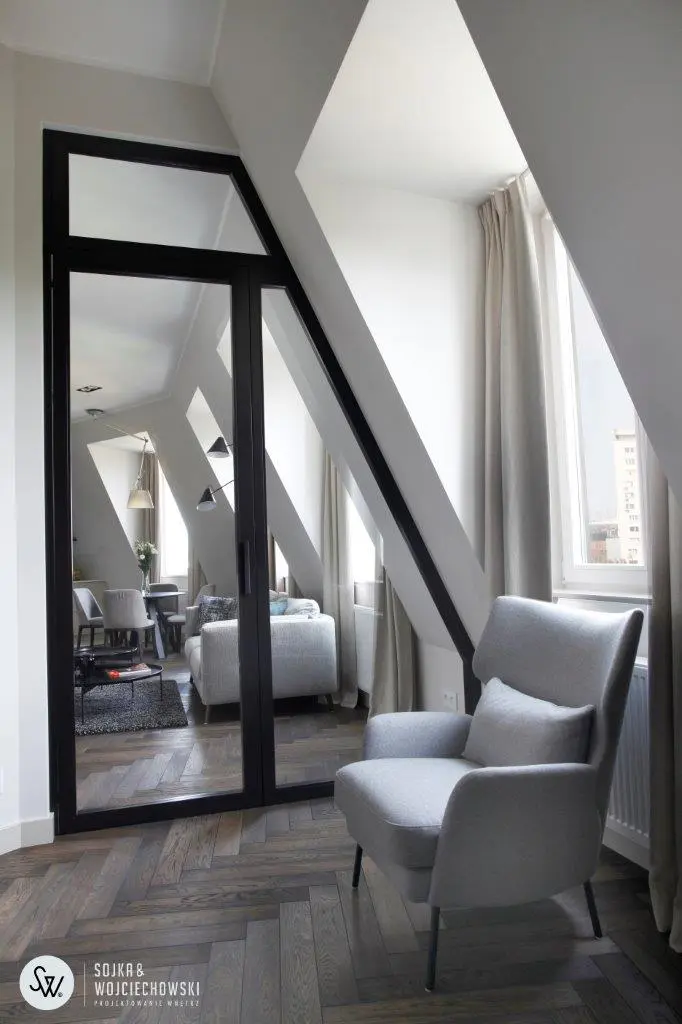 Mieszkanie na poddaszu | Projekt Sojka & Wojciechowski