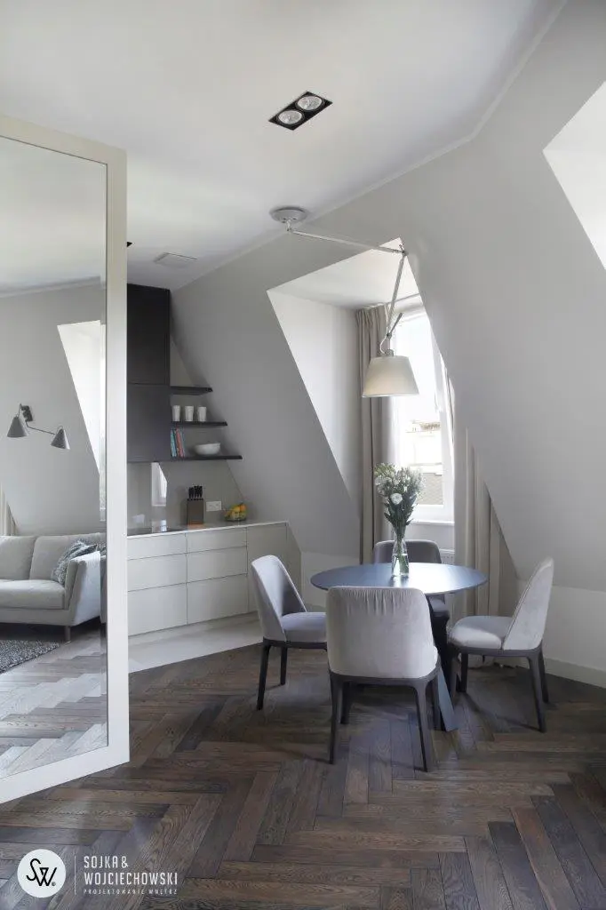 Mieszkanie na poddaszu | Projekt Sojka & Wojciechowski