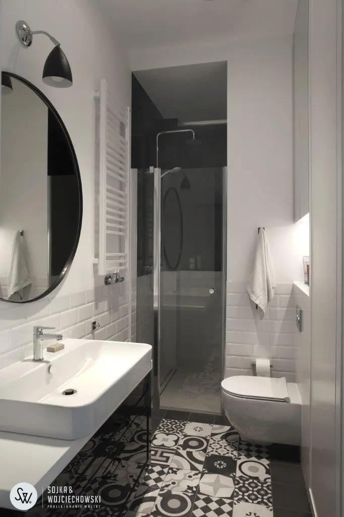 Projekt mieszkania na pPowiślu Sojka & Wojciechowski