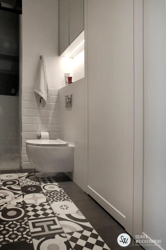 Projekt mieszkania na pPowiślu Sojka & Wojciechowski