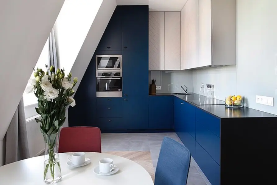 Projekt mieszkania na Powiślu Sojka & Wojciechowski