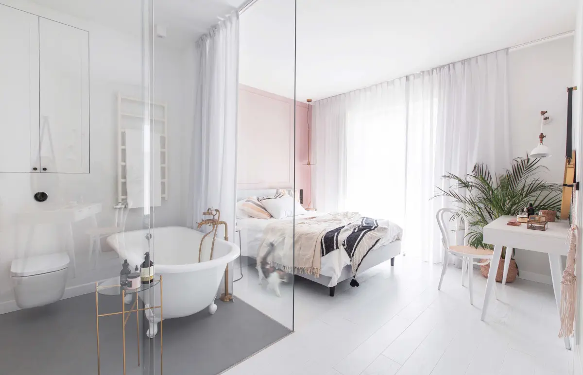 Pomysł na sypialnię | proj. Dash Interiors