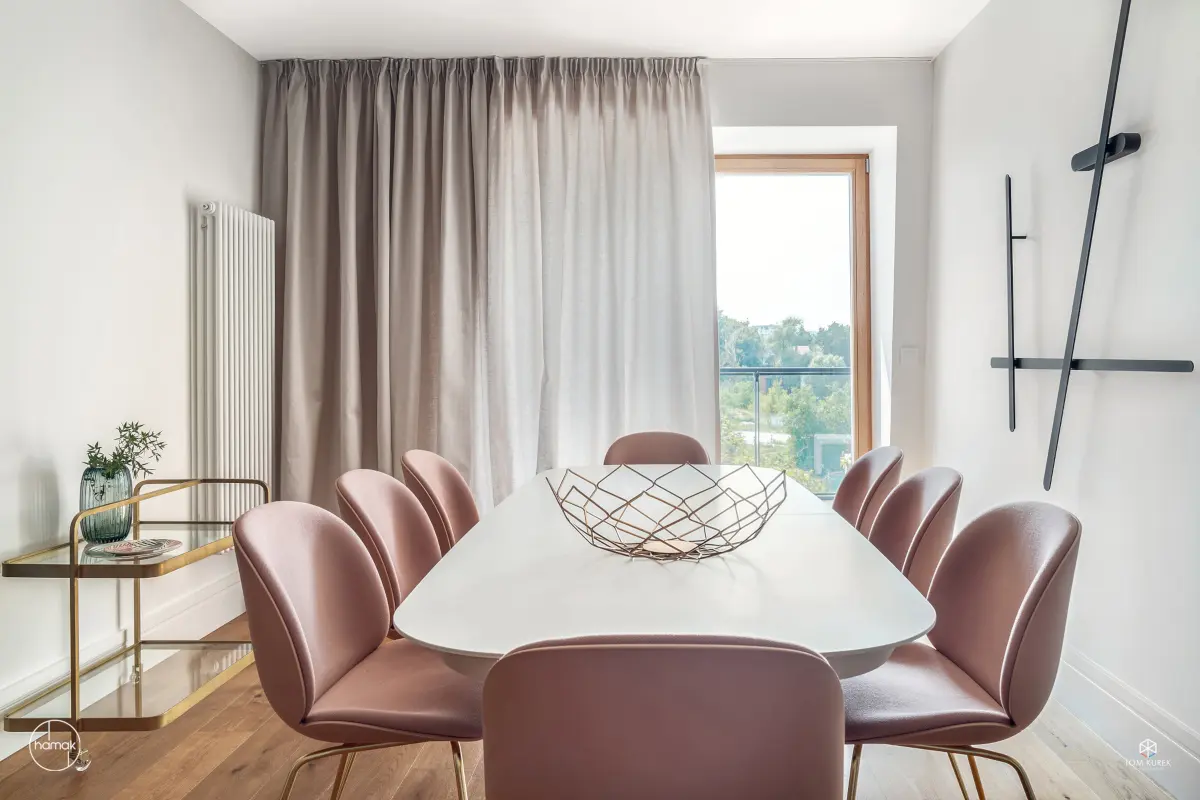 Pomysł na jadalnię | proj. Hamak, zdj. Tom Kurek