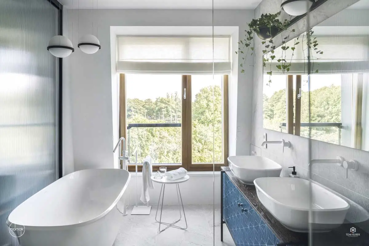 Łazienka | proj. Hamak, zdj. Tom Kurek