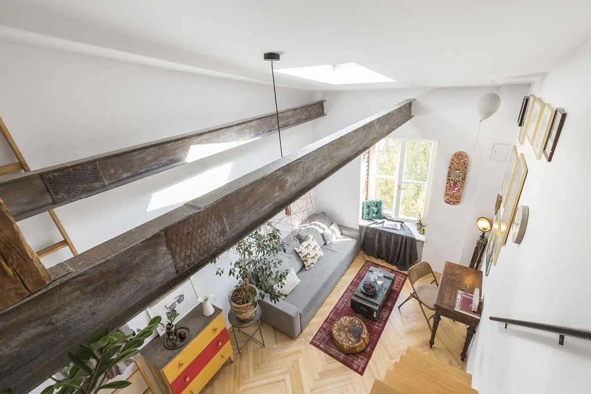 Studio w wersji mini - artystyczna kawalerka