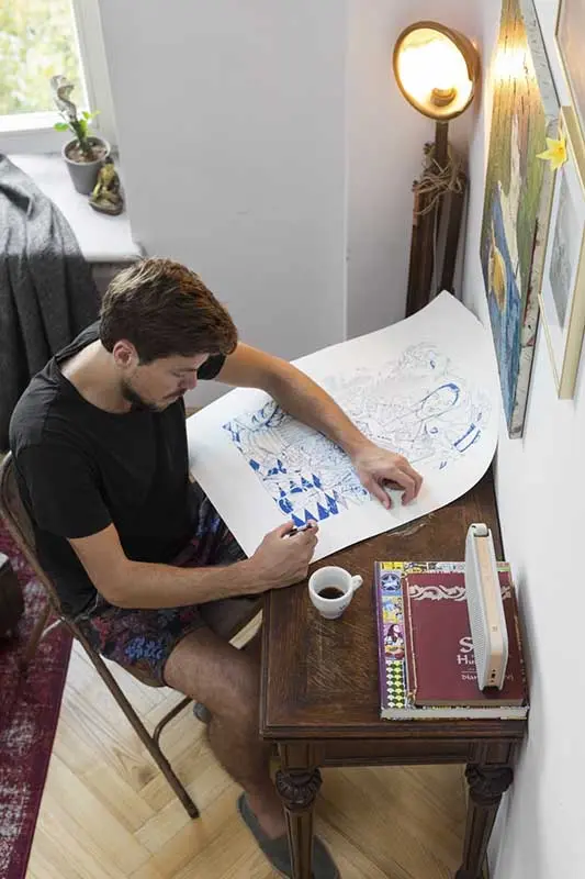 Studio w wersji mini - artystyczna kawalerka