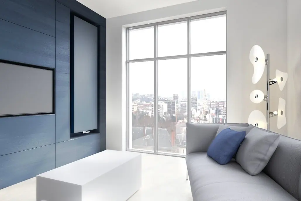 Grzejnik Niva idealnie wkomponowany w obraz wnętrza