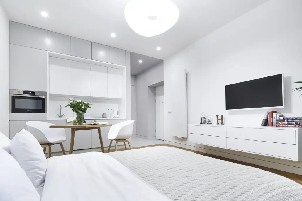 Grzejnik Niva marki Vasco w projekcie wnętrza w stylu skandynawskim | źródło: www.vascoart.pl