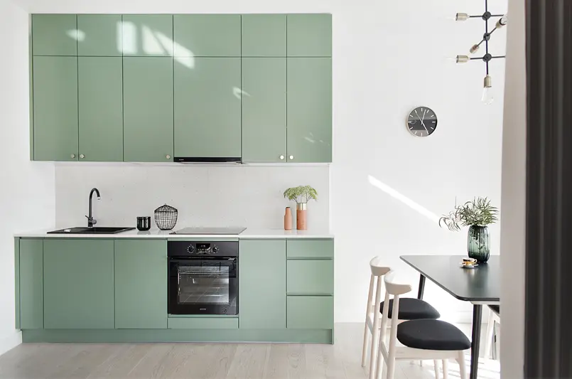 Zielona kuchnia | proj. Studio Loko