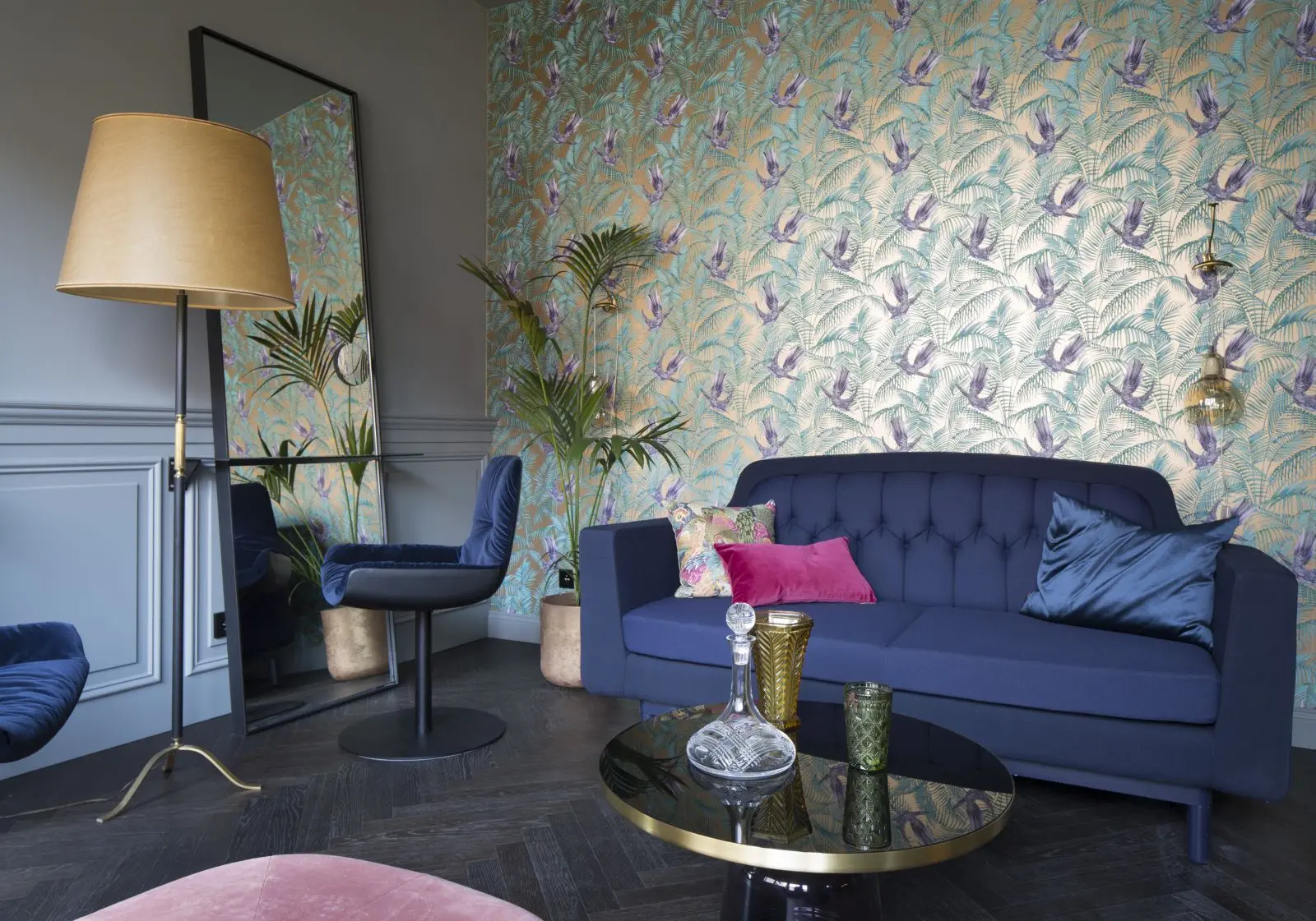 Apartament w stylu eklektycznym w Berlinie (proj. Michał Gulajski, fot. Piotr Mastelarz)