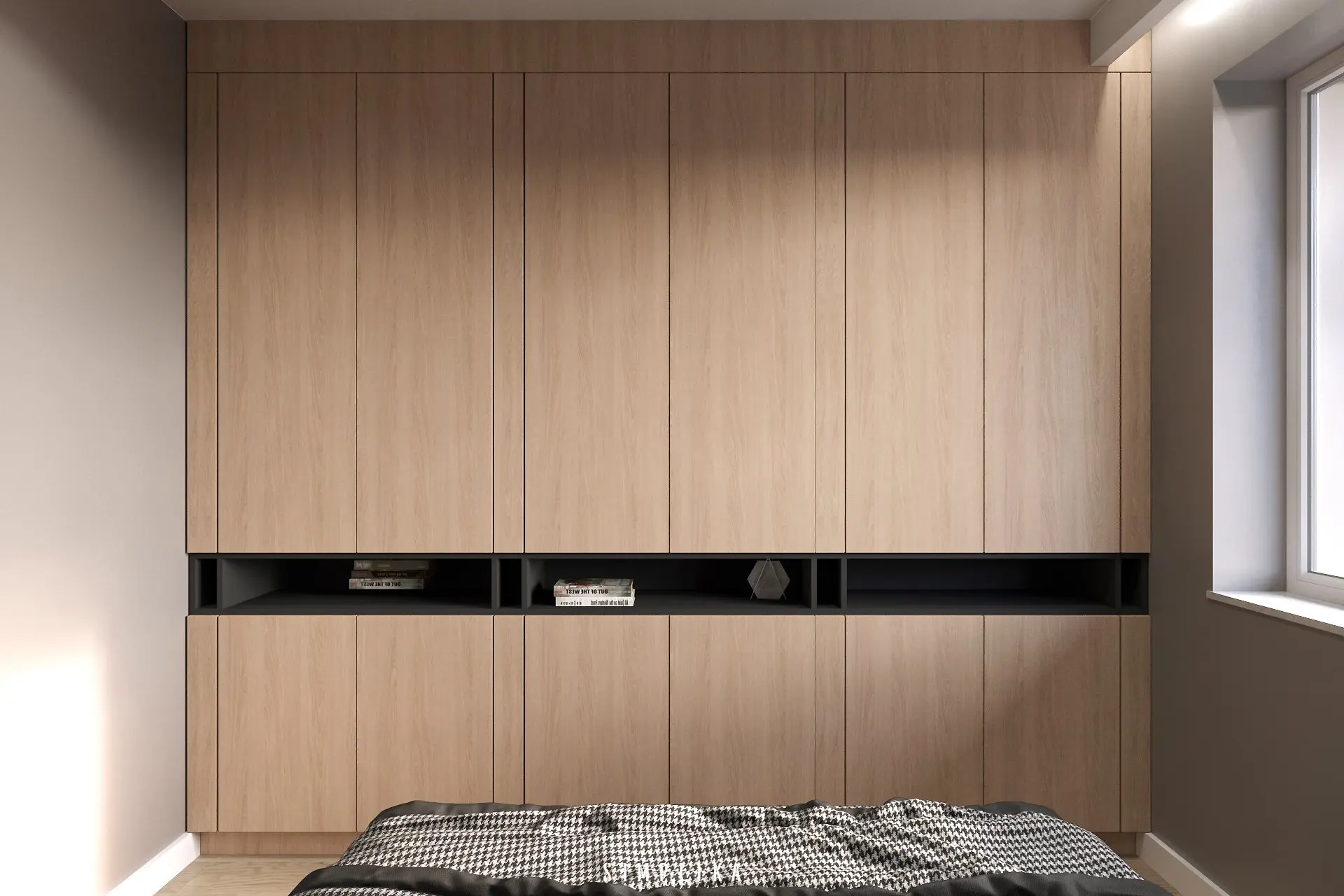 SIMPLIKA projekt industrialnego mieszkania w bloku 