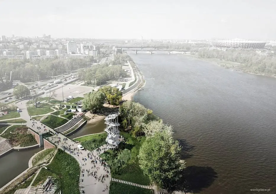 Wieża widowka Wwarszawa http://workplace.pl/pl/story/warszawskie-schody/