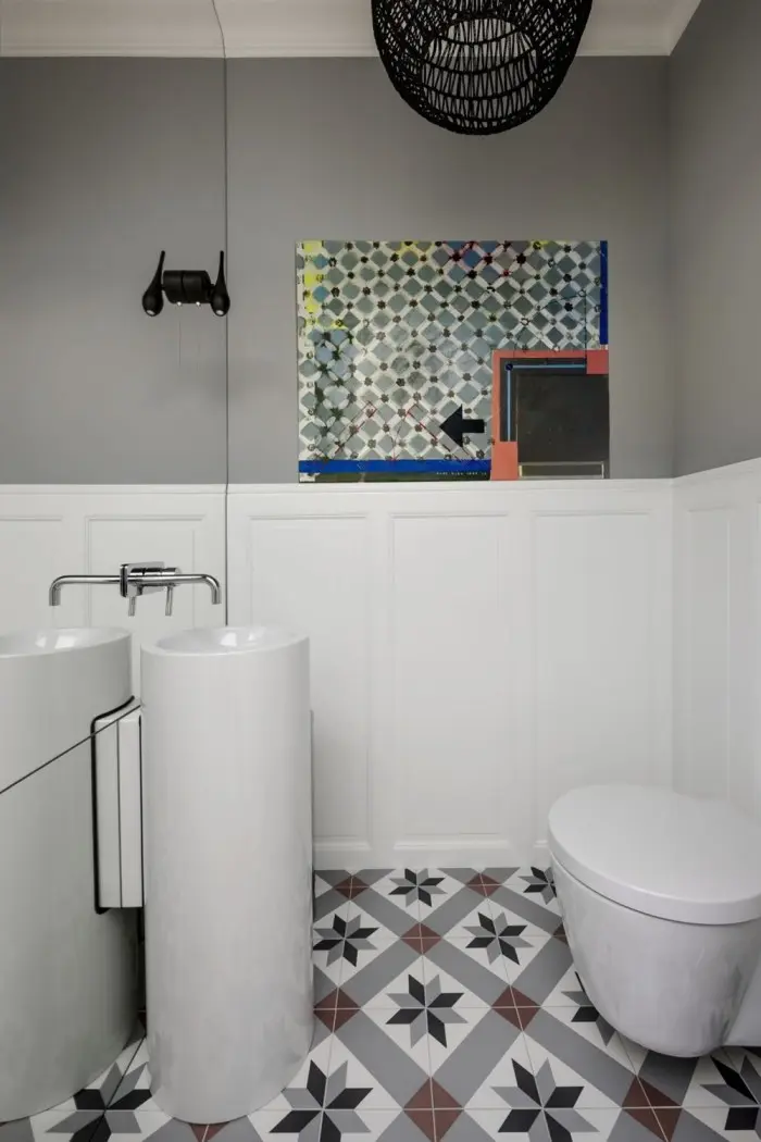 łazienka w stylu hiszpańskim