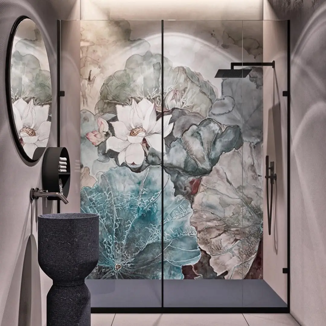 Wodoodporna tapeta Wall &amp; Deco z linii Wet System