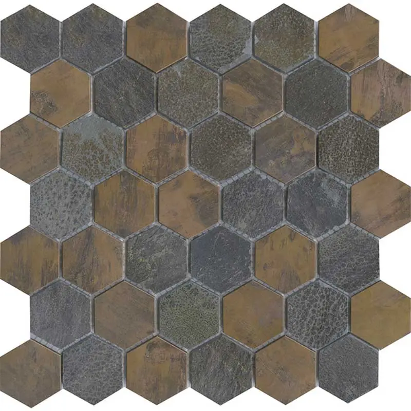 100213739 L241715361 WORN HEXAGON COPPER 30X30.5X0.8