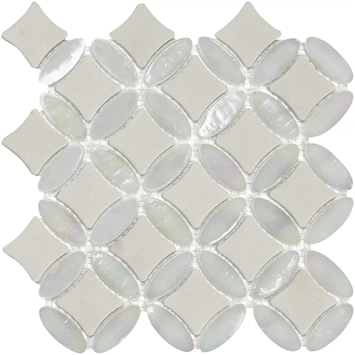 100200258 L244007331 VICTORIAN ISLAND STAR WHITE 24X24X0.7