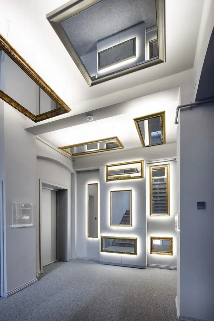 Modernizacja klatki schodowej XIX-wiecznej kamienicy przy ul Kościuszki 30 w Gliwicach. Projekt: Zalewski Architecture Group / Krzysztof Zalewski, Adam Gil - fot. Tomasz Zakrzewski/ archifolio.pl