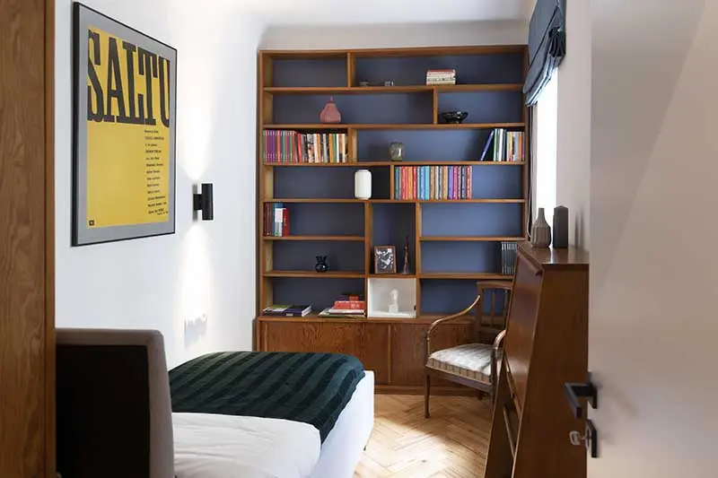 Metamorfoza mieszkania pisarza Tadeusza Konwickiego | Proj: Dorota Szelągowska Foto: Piotr Mizerski