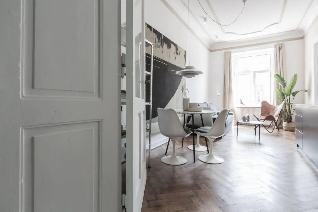 Łódzka rudera zmieniona w perłę stylu skandynawskiego