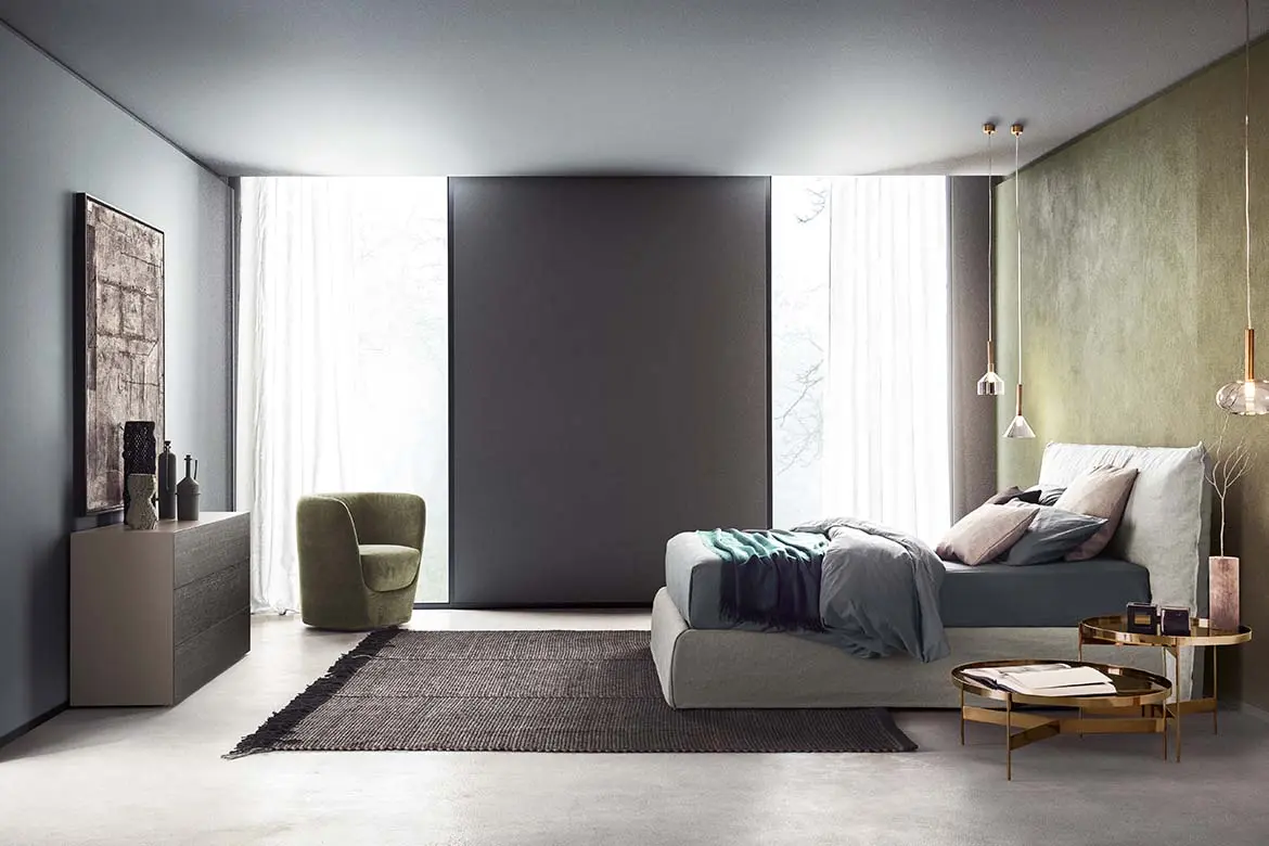 Łóżko Piumotto włoskiej marki Pianca jest dostępne w naszych showroomach