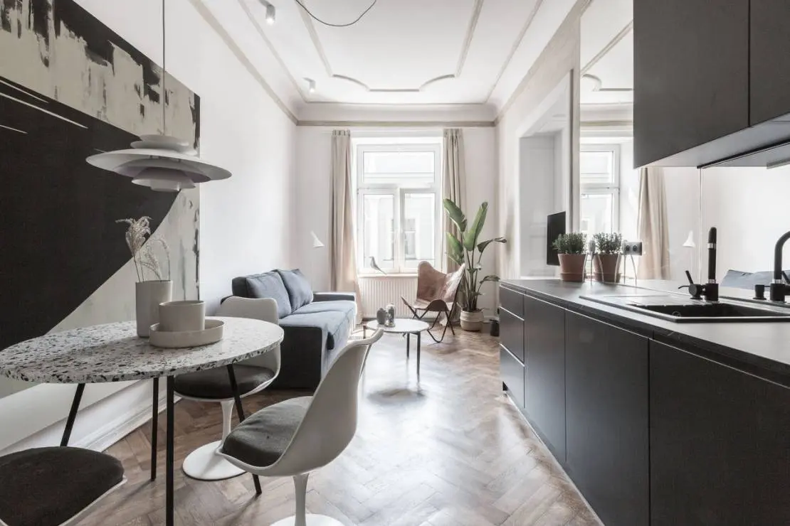 Łódzka rudera zmieniona w perłę stylu skandynawskiego