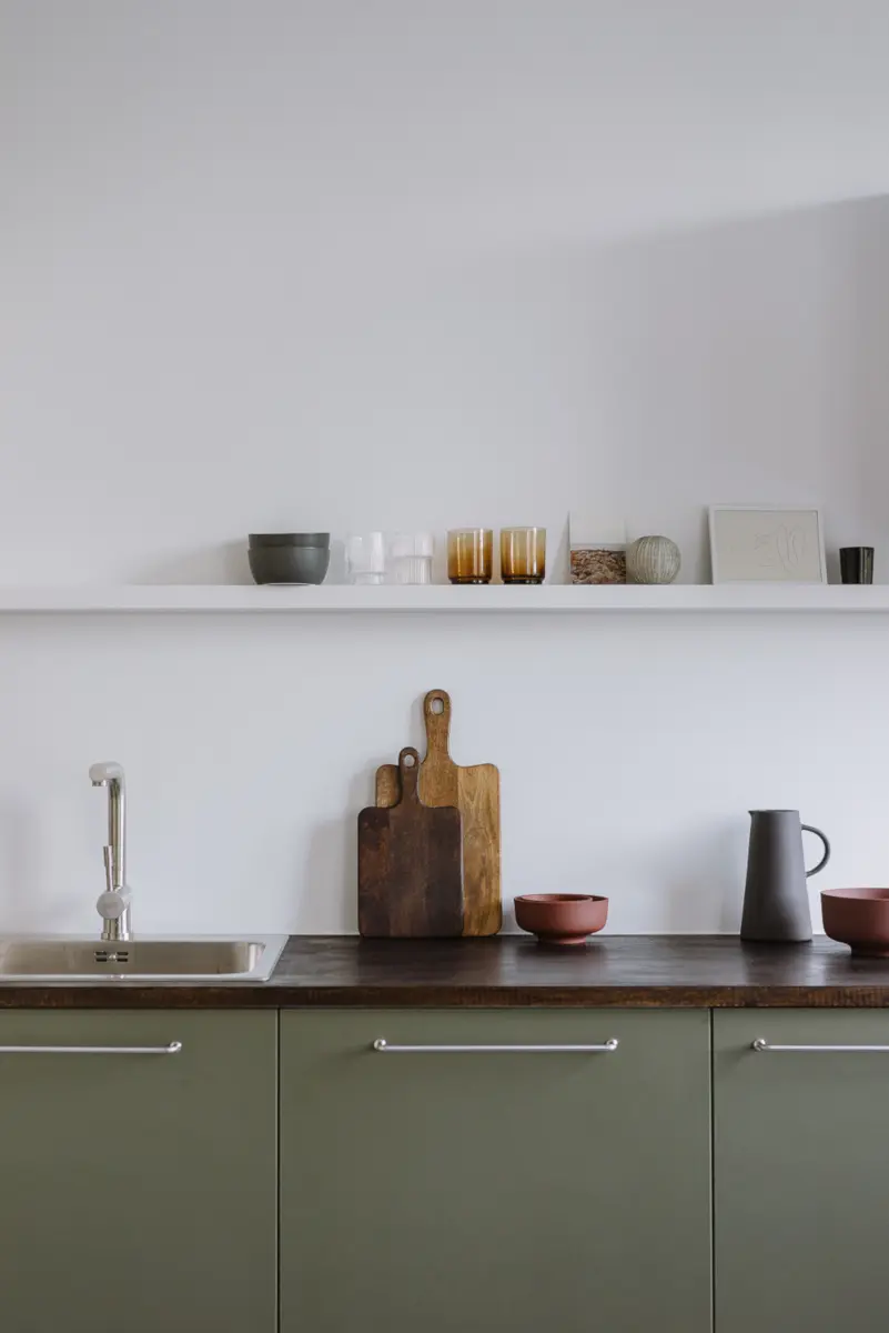 Minimalistyczna kuchnia | proj. MAP, zdj. PION