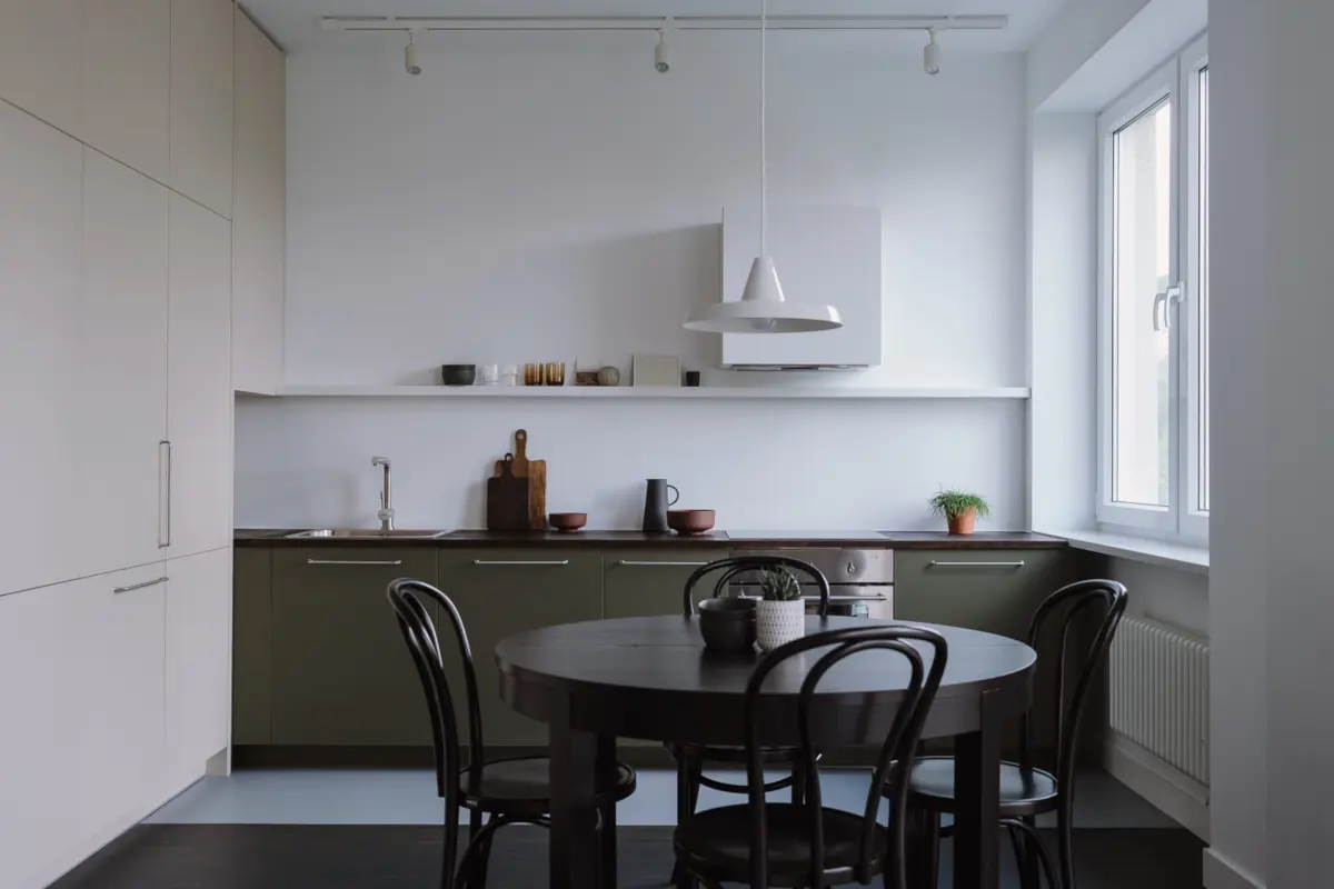 Minimalistyczna kuchnia | proj. MAP, zdj. PION